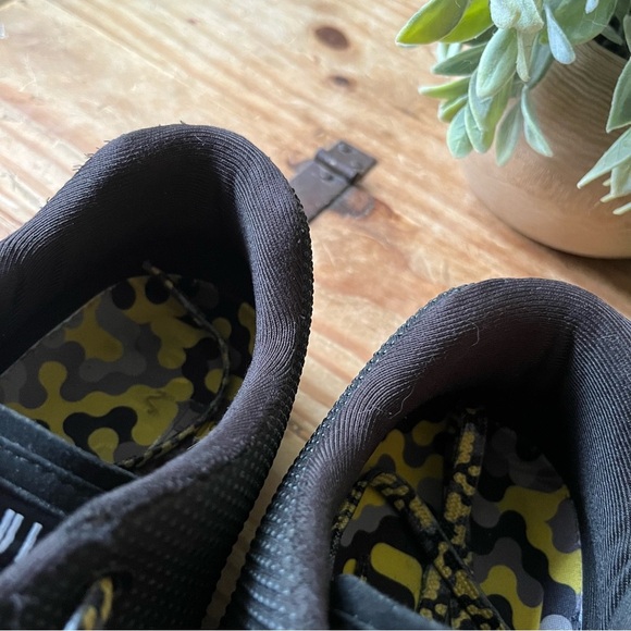 Nobull Sneakers Radial Trainer  Black Yellow Unisex Men’s 12.5 Women’s 14 - Picture 14 of 16